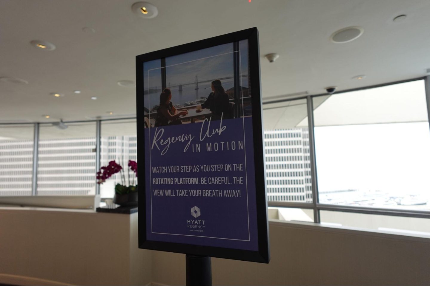 Hyatt Regency Club San Francisco rotating