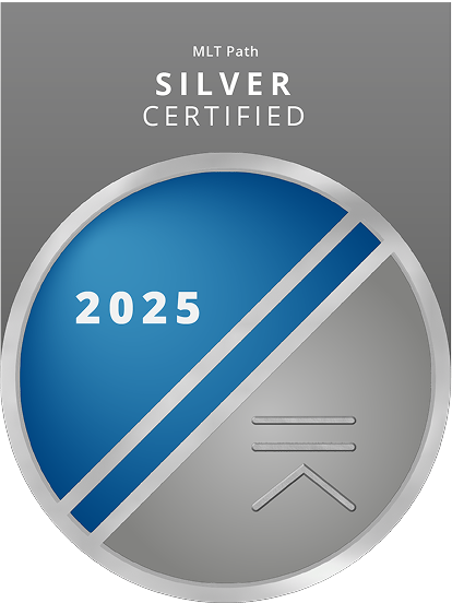 MLT Path Silver Certified 2025 logo