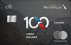 Citi® / AAdvantage® Executive World Elite Mastercard® card image