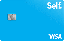 The secured Self Visa® Credit Card card image