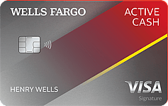 Wells Fargo Active Cash® Card card image