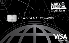 Navy Federal Credit Union® Visa Signature® Flagship Rewards Credit Card Image