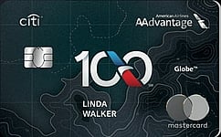 Citi® / AAdvantage® Globe™ Mastercard® card image