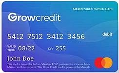 Grow Credit Mastercard Image