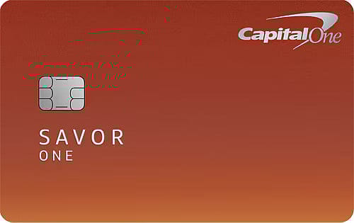 Capital One SavorOne Cash Rewards Credit Card card image