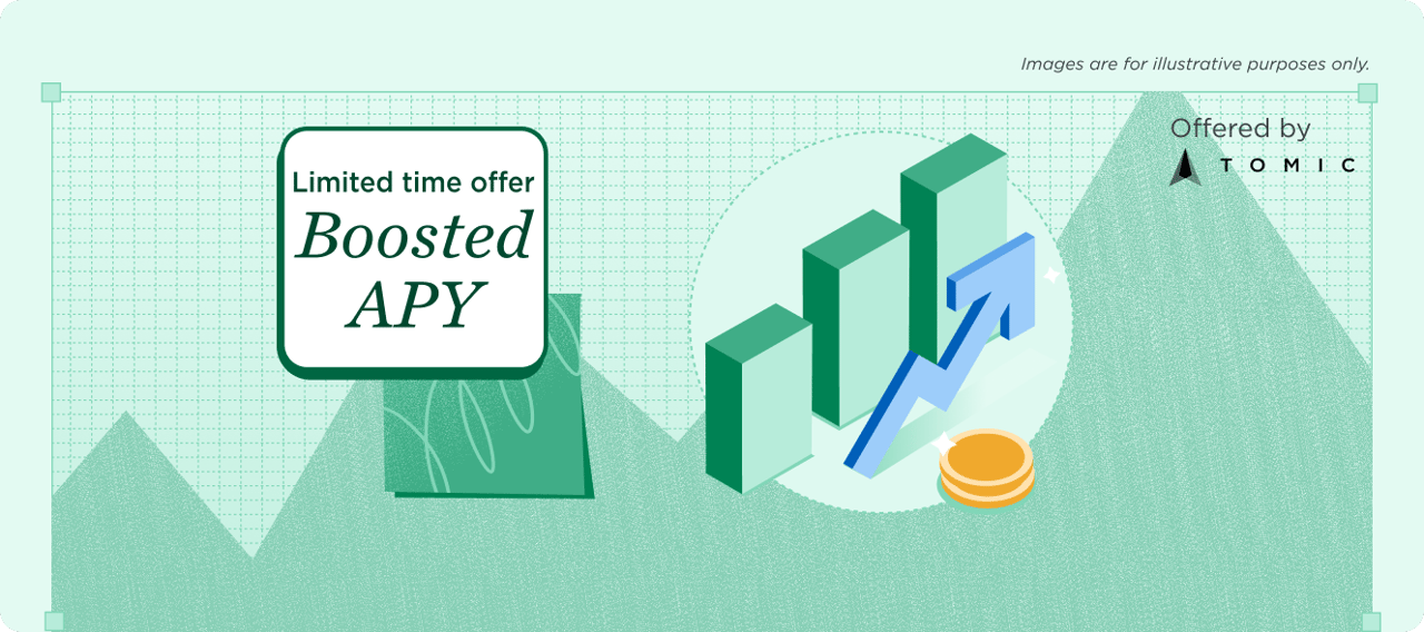 Limited time offer Boosted APY