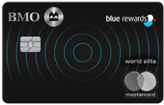BMO Blue Rewards World Elite®* Mastercard®*