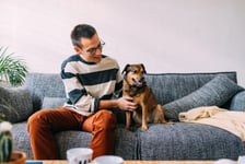 Person, Sitting, Couch