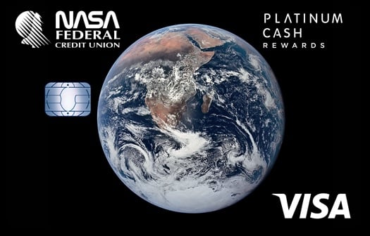 NASA Federal Credit Union Platinum With Cash Rewards Credit Card