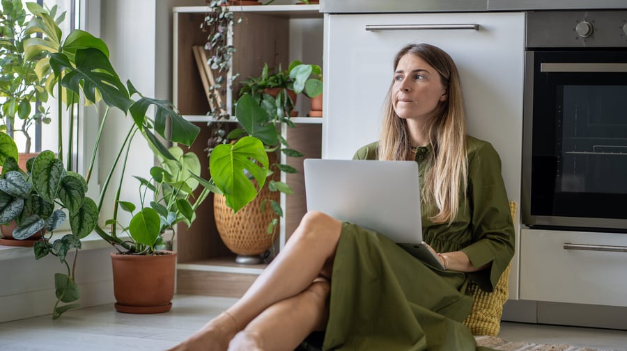 Person, Sitting, Adult