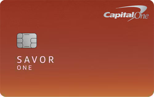 Capital One SavorOne Cash Rewards Credit Card Image
