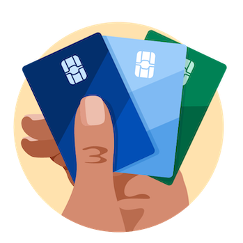Credit Card illustration icon
