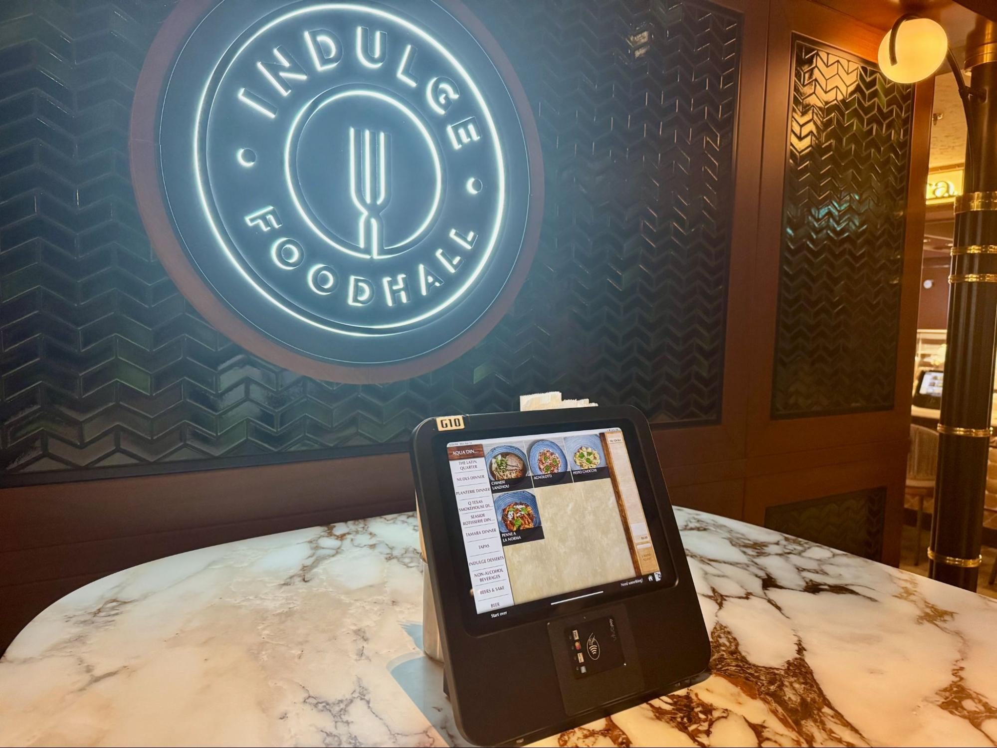 norwegian cruise line NCL Aqua Indulge Food Hall