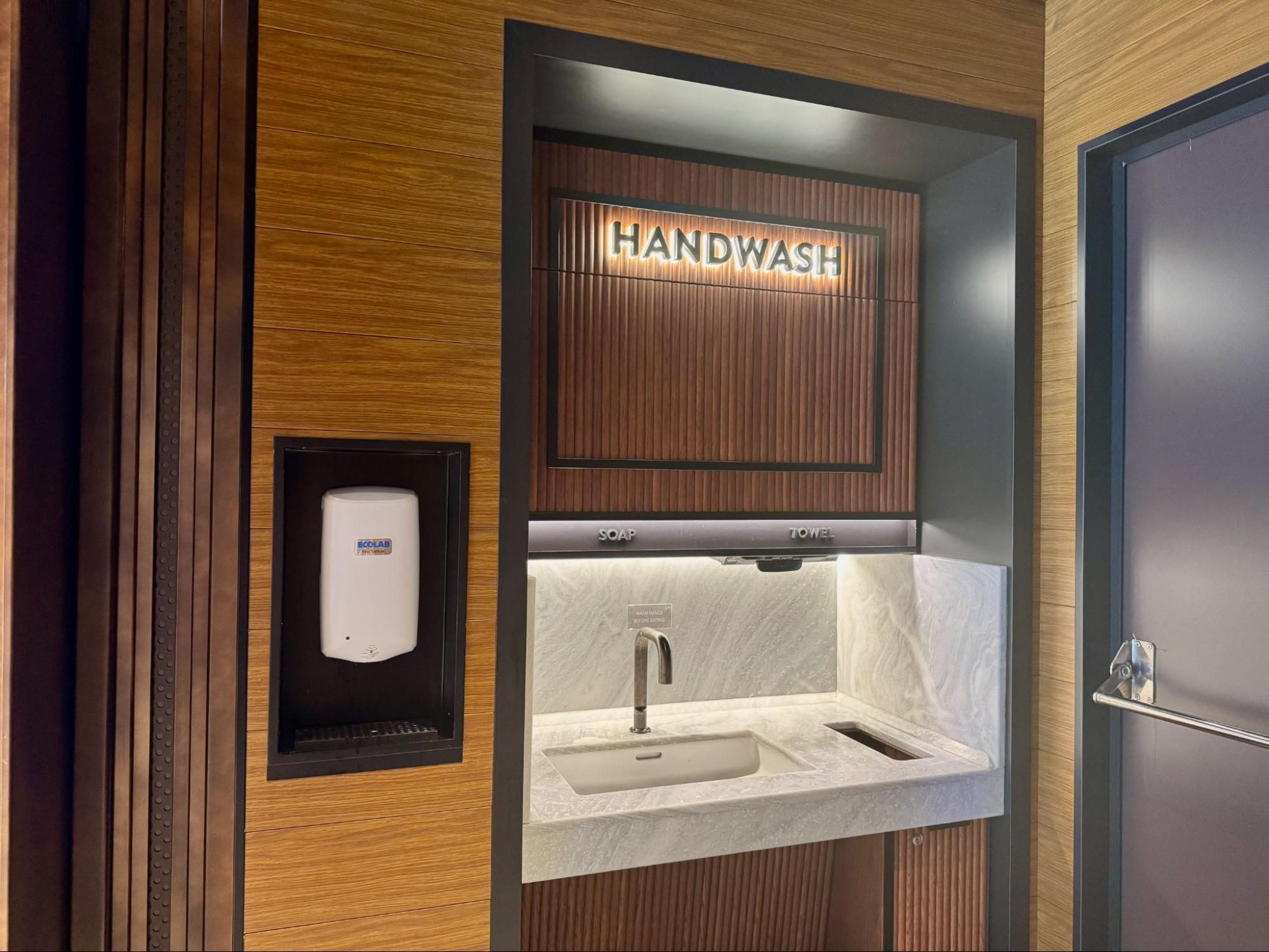 norwegian cruise line NCL Aqua sink handwash