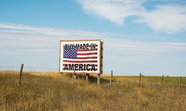 Buy American billboard