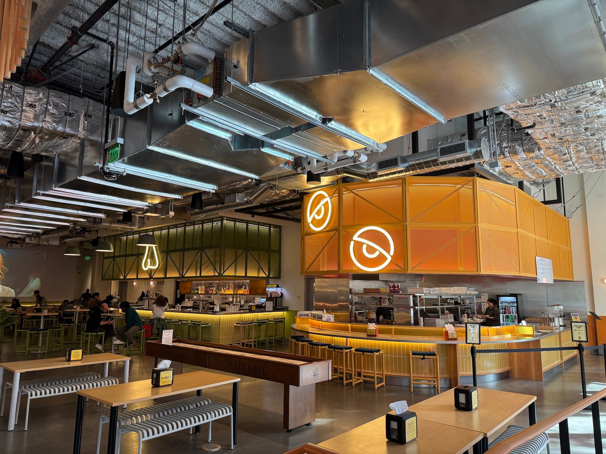 Cafeteria, Indoors, Restaurant