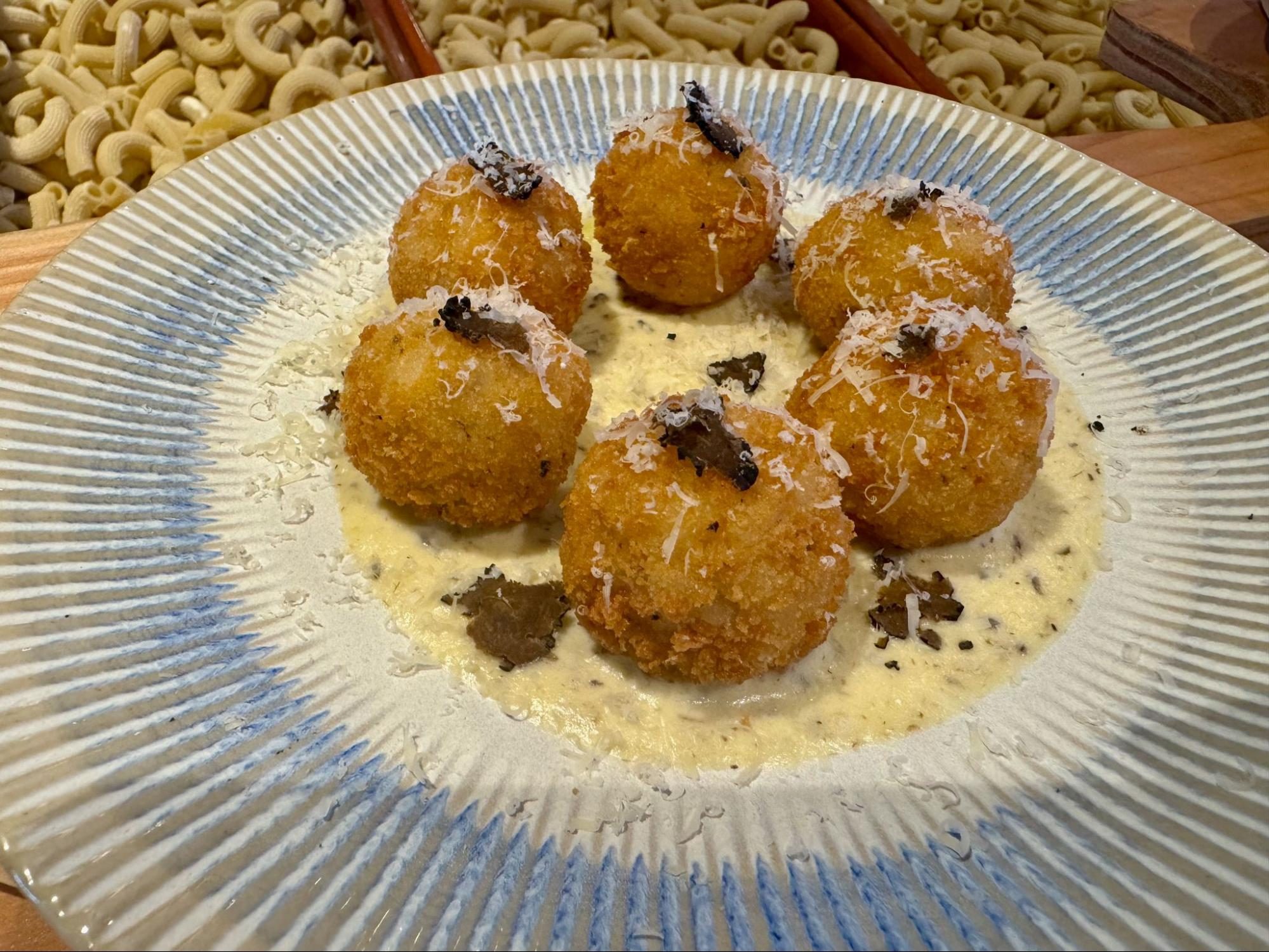 Plate, Food, Fritters