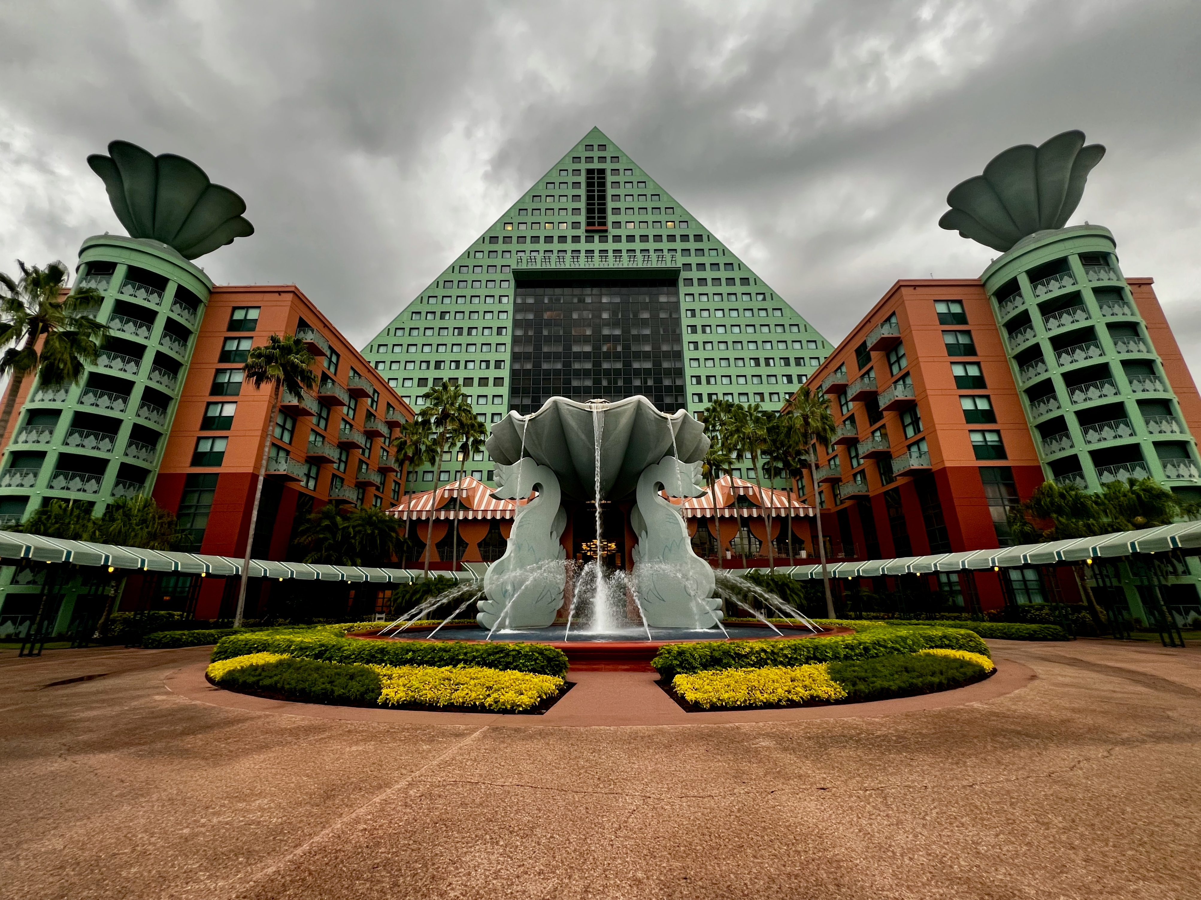 Architecture, Fountain, Water