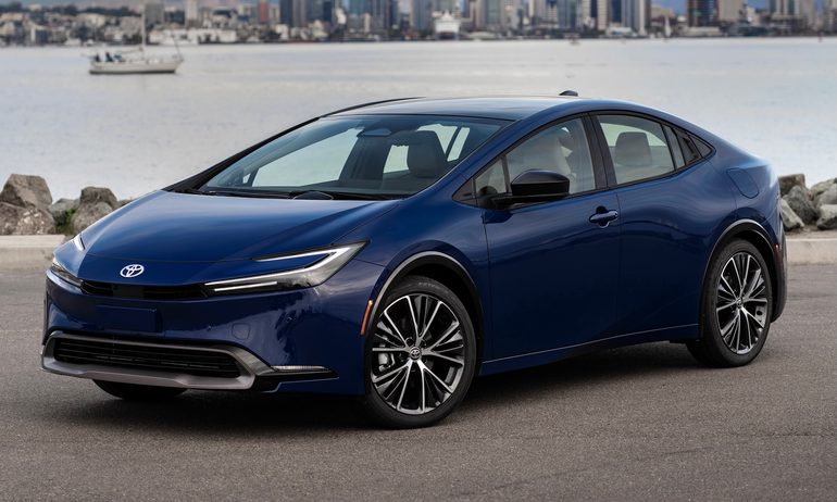 Toyota Prius, example of a full hybrid vehicle.