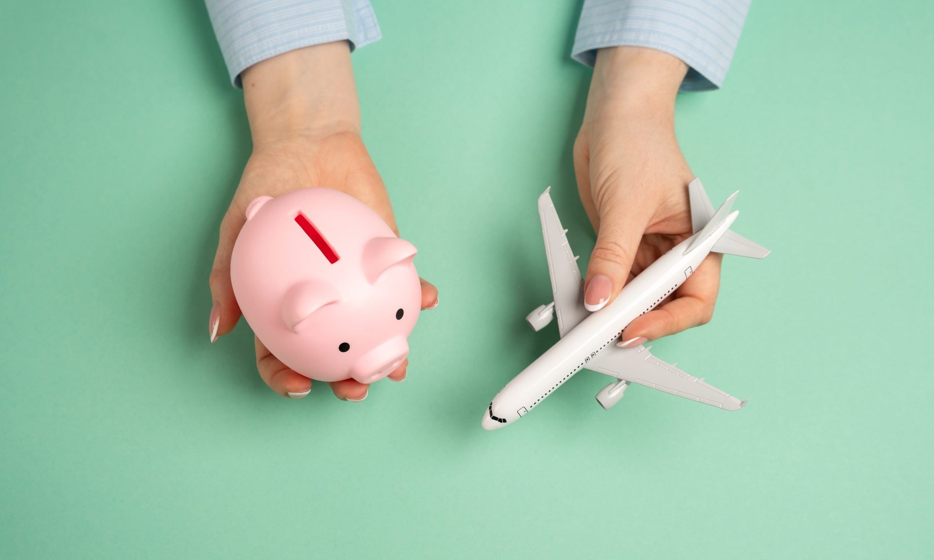 Baby, Person, Piggy Bank